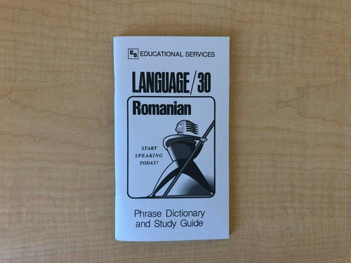 Romanian phrase book - phrase, /